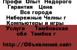 Профи. Опыт. Недорого. Гарантия › Цена ­ 100 - Все города, Набережные Челны г. Компьютеры и игры » Услуги   . Тамбовская обл.,Тамбов г.